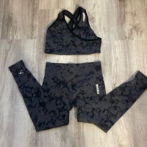 Gymshark seamless leggings and sport bra